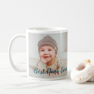 Best Nana Ever Cute Photography met Typografie Koffiemok