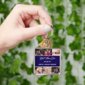 Best Nana Ever Grandchildren Photo Collage Names Sleutelhanger (Hand)