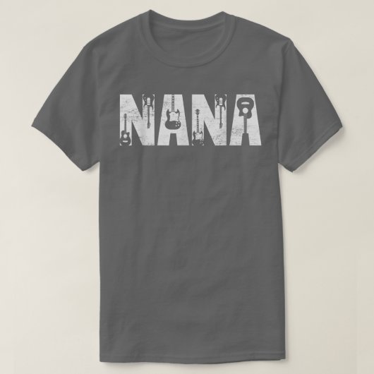 Best Nana Ever Guitar Lover Guitarist T T-shirt (Design voorkant)