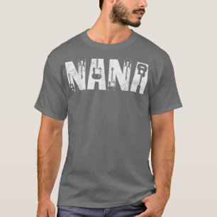 Best Nana Ever Guitar Lover Guitarist T T-shirt