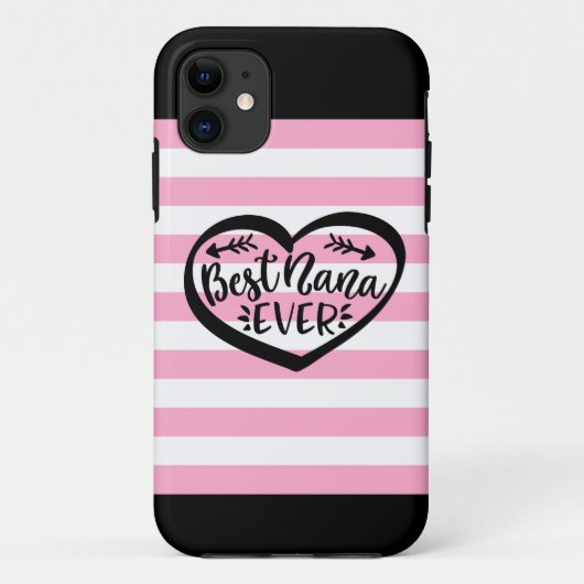 Best Nana Ever Heart Phone case (Achterkant)