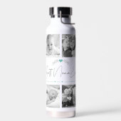 Best Nana Ever Modern Script 10 Photo Collage Chic Waterfles (Links)