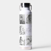 Best Nana Ever Modern Script 10 Photo Collage Chic Waterfles (Voorkant)