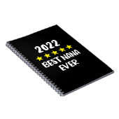 Best Nana Ever Moederdag 2022 5 Star Rating Notitieboek (Rechterzijde)