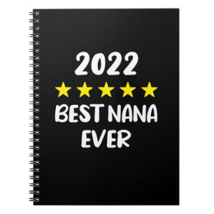 Best Nana Ever Moederdag 2022 5 Star Rating Notitieboek
