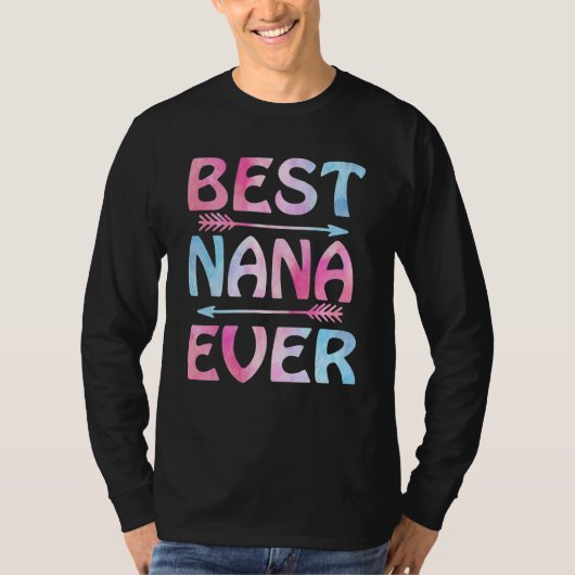 Best Nana Ever Moederdag T-shirt (Voorkant)