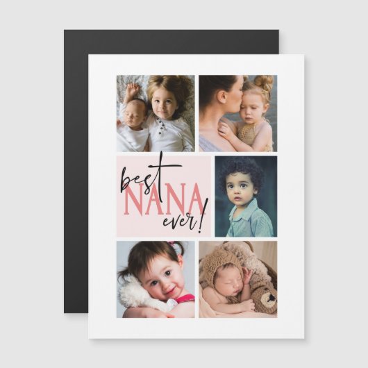 Best Nana Ever Photo Collage (Voorkant / Achterkant)