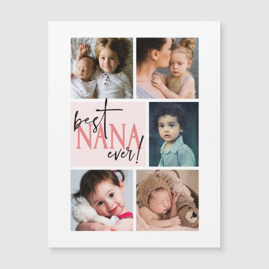 Best Nana Ever Photo Collage (Voorkant)