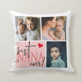 Best Nana Ever Photo Collage Kussen