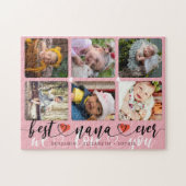 Best Nana Ever Photo Collage Legpuzzel (Horizontaal)