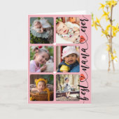 Best Nana Ever Photo Collage Moederdag Kaart (Gele Bloem)