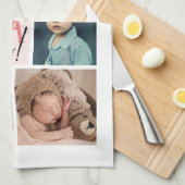 Best Nana Ever Photo Collage Theedoek (Quarter Fold)