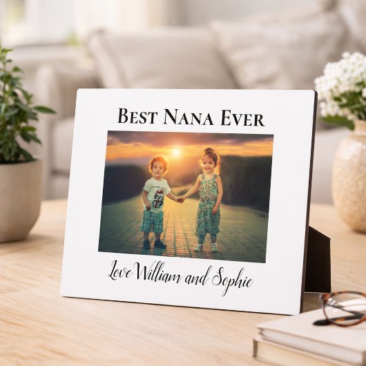 Best Nana Ever Photo Fotoplaat