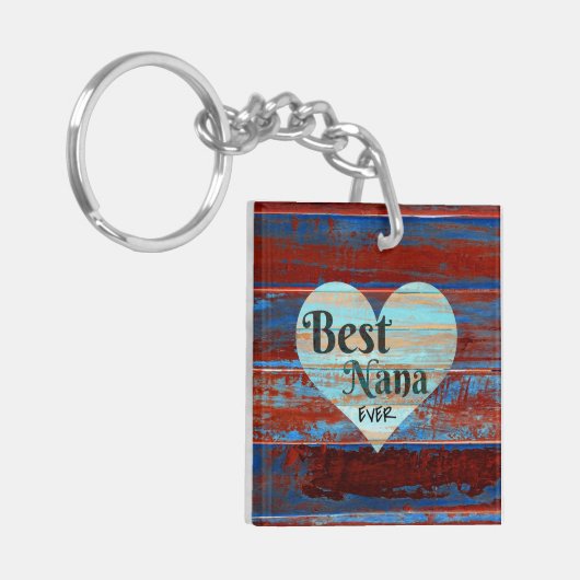 Best Nana Ever Sleutelhanger (Voorkant Links)