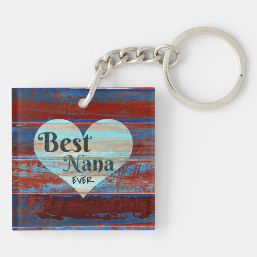 Best Nana Ever Sleutelhanger (Achterkant)