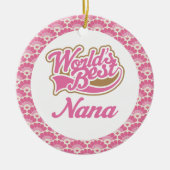 Best Nana Gift Ornament ter wereld (Voorkant)