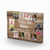 Best Nana Grandchildren 12 Photo Collage Fotoblokken (Rechts)