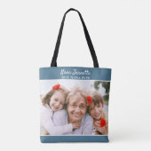 Best Nana Grandma Ever Photo Tote Bag (Achterkant)