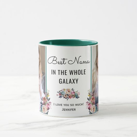 Best Nana in the Whole Galaxy Grandma Gift Photo Mok (Midden)