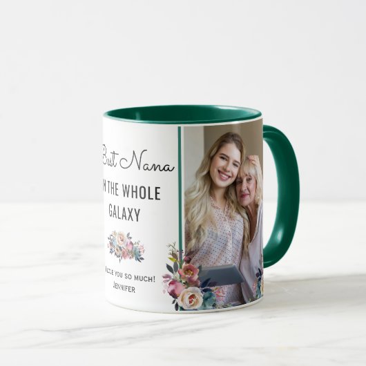 Best Nana in the Whole Galaxy Grandma Gift Photo Mok (Voorkant rechts)