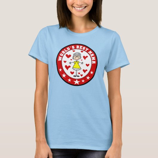 Best Nana Tshirt ter wereld (Voorkant)