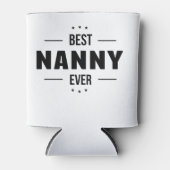 Best Nanny Ever Blikjeskoeler (Voorkant)