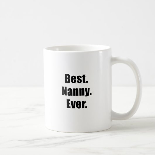 Best Nanny Ever Koffiemok (Rechts)