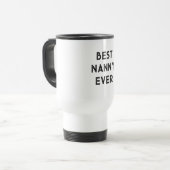 Best Nanny EVER Travel Mug Reisbeker (Voorkant links)