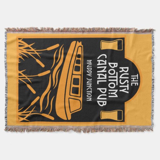 Best Narrowboot Pubs Deken (Voorkant)