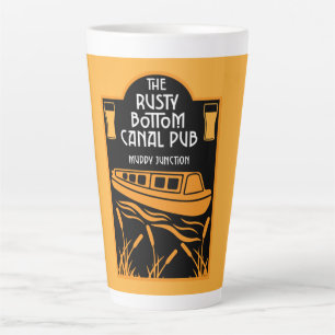 Best Narrowboot Pubs Latte Mok