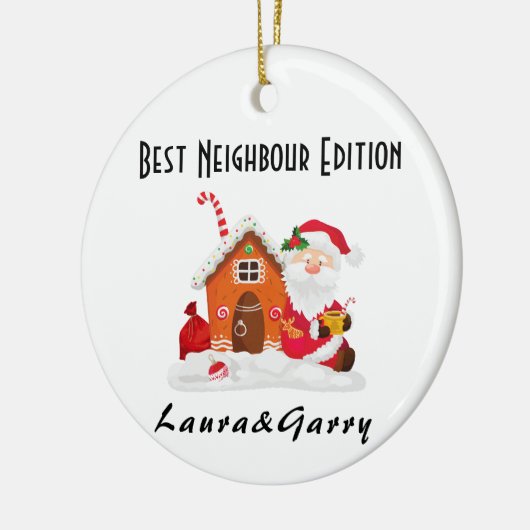 Best Neighbours-editie Keramisch Ornament (Links)
