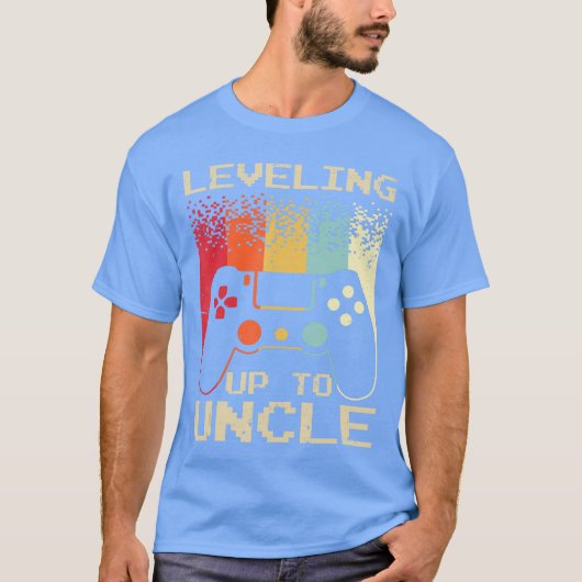 Best New Uncle for Men Boys Soon to Be Uncle Nephe T-shirt (Voorkant)