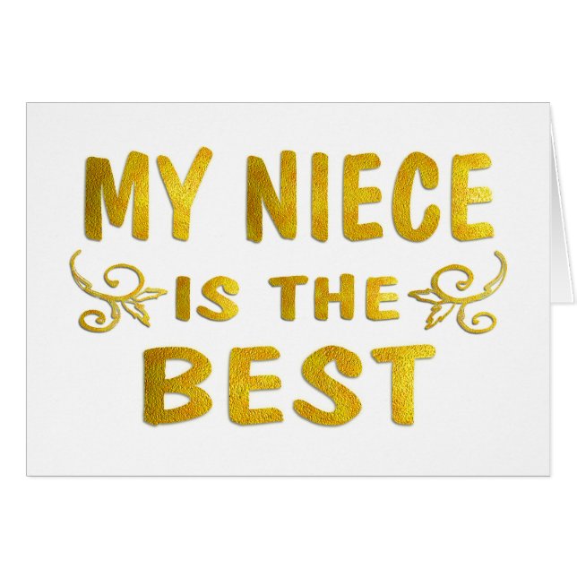 Best Niece (Voorkant Horizontaal)