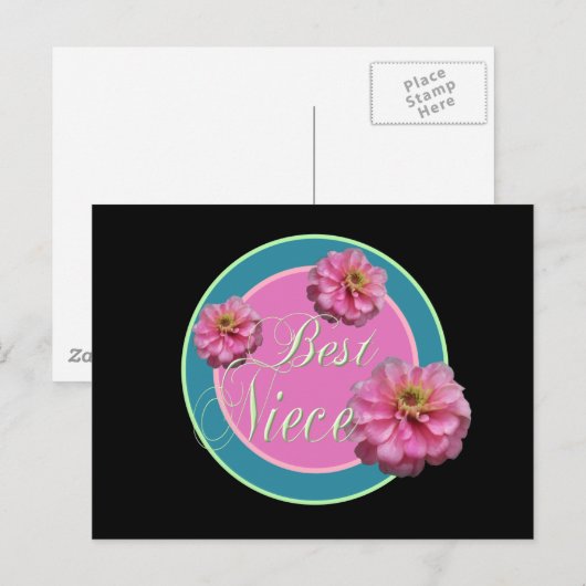 Best Niece Briefkaart (Voorkant / Achterkant)