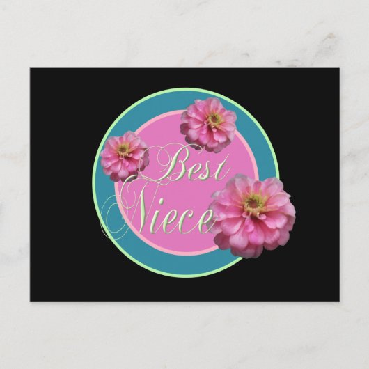 Best Niece Briefkaart (Voorkant)