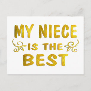 Best Niece Briefkaart