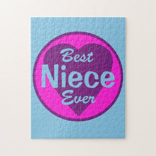 Best Niece Ever Legpuzzel (Verticaal)