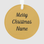 Best Niece Ever Star Ornament (achterkant)