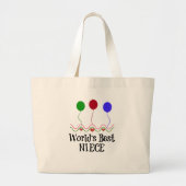 Best Niece ter wereld Grote Tote Bag (Voorkant)