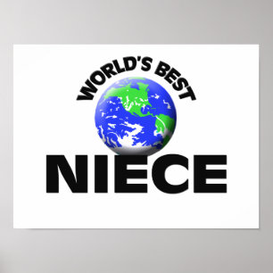 Best Niece ter wereld Poster