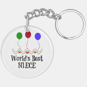 Best Niece ter wereld Sleutelhanger