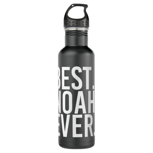 BEST. NOAH. OOIT. Funny Persoonlijke naam Joke Gif Waterfles (Voorkant)