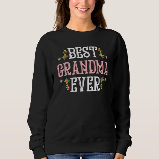 Best Nona ooit - Cutest Grandmoeder Graphic Design Trui (Voorkant)