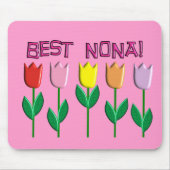 Best Nona Tulips Design Muismat (Voorkant)