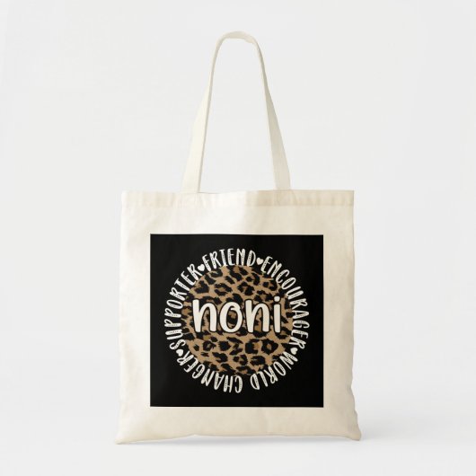 Best Noni Grandmoeder Appreciation Noni Grandma Tote Bag (Voorkant)