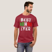 Best Nonna Ever Italiaanse Grandma Gift T-shirt (Voorkant volledig)