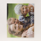 Best Nonna Grandmoeder Photo Puzzle Legpuzzel (Verticaal)