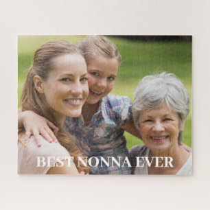 Best Nonna Grandmoeder Photo Puzzle Legpuzzel