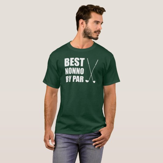 Best Nonno door Par Italiaanse opa Golf T-shirt (Voorkant volledig)
