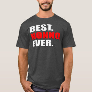 Best Nonno Ever voor Italiaanse grootvaders Christ T-shirt